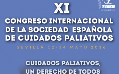XI Congreso Internacional de la Sociedad Española de Cuidados Paliativos  (Sevilla 12-14 Mayo 2016)