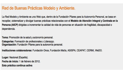 Red de Buenas Prácticas Modelo y Ambiente