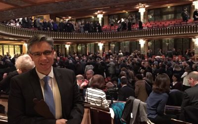 Nick Goodwin recibe en Barcelona el premio internacional de la Fundación Donabedian.