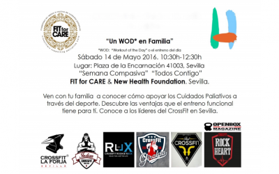 Sevilla, España. FIT FOR CARE. Apoyando los cuidados paliativos desde el deporte.