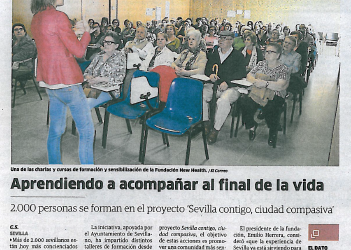 Aprendiendo a acompañar al final de la vida (EL Correo de Andalucía 12-07-16)