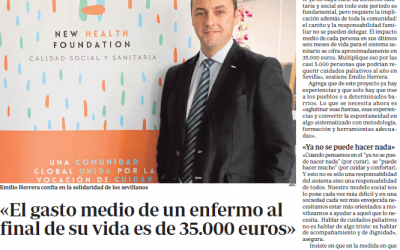 El gasto medio de un enfermo al final de su vida es de 35.000 € (ABC 3/05/16)