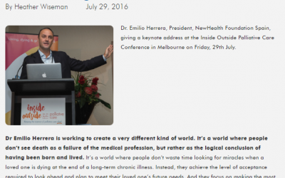 Innovation, passion and integration – transforming end of life care (Palliative Care Victoria 29/07/2016)