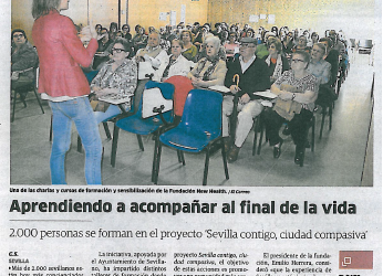 Aprendiendo a acompañar al final de la vida (El Correo de Andalucía 12/07/16)