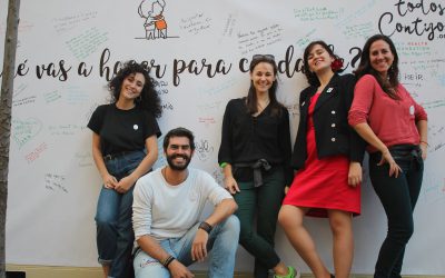 La pizarra de los propósitos de cuidar