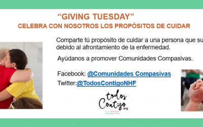 GIVING TUESDAY. PROPÓSITOS DE CUIDAR.