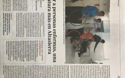 Cuidar a personas enfermas, una asignatura más en Altasierra (ABC 23/12/16)