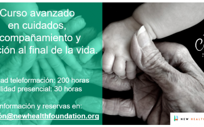 Abrimos 2ª Aula de formación para CURSO AVANZADO EN CUIDADOS, ACOMPAÑAMIENTO Y ATENCIÓN AL FINAL DE LA VIDA.