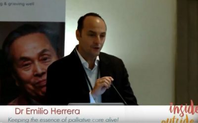 Emilio Herrera´s Conference at Palliative Care Victoria State Conference. Australia.