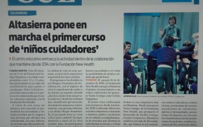 Formación «Niños Cuidadores» en Colegio Altasierra. MRN Aljarafe (20/01/17)