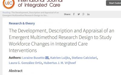 An Emergent Multimethod Research Design to Study Workforce Changes in Integrated Care Interventions