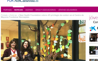 New Health Foundation valora «El privilegio de cuidar» en el Centro de Mayores Fundomar Bermejales (Sevilla Solidaria ABC 1/03/17)