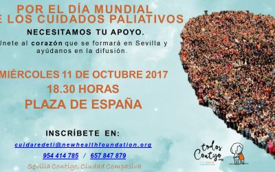EL CORAZÓN DEL DÍA MUNDIAL DE CUIDADOS PALIATIVOS EN SEVILLA
