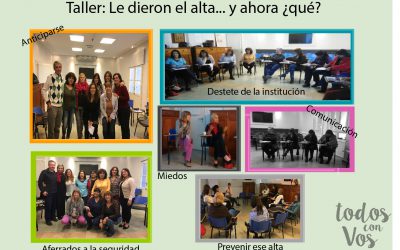 Buenos Aires con Vos. Taller «Me  dieron el alta… me dieron el alta y ahora ¿qué?»