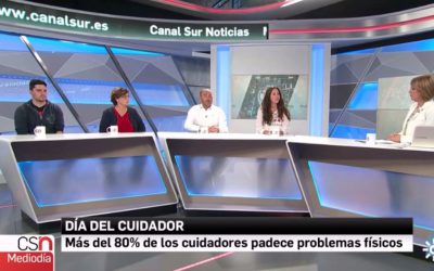 Mesa del Día de Cuidadores (Canal Sur Noticias Mediodía 3/11/17)