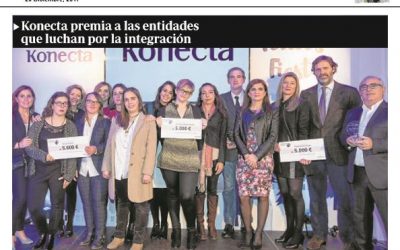 Konecta premia a Sevilla Contigo (ABC Sevilla 20/12/2017)