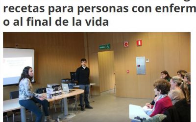 Distrito San Pablo en Sevilla acoge un taller de recetas para personas con enfermedad avanzada o al final de la vida (Europa Press 13/12/17)