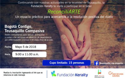 ReconciliARTE. Bogotá Contigo, Teusaquillo Compasiva.