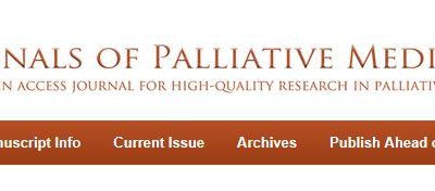 “Public health approaches to palliative care” Suplemento de experiencias.