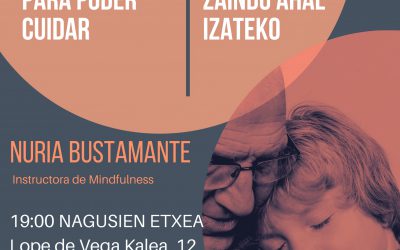 Cuidarme para poder cuidar. Getxo Zurekin.