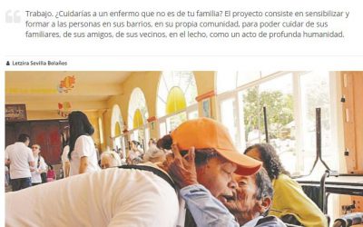 Comunidades compasivas: un proyecto de salud con corazón (El Nuevo Diario 21/10/2018)