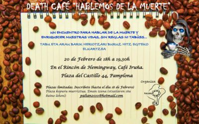 Death Café en Pamplona Contigo, Iruña Zurekin.