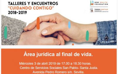 Taller Cuidando Contigo: Área jurídica al final de vida en Sevilla Contigo.