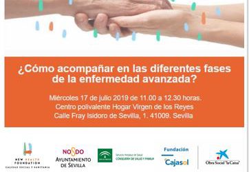 Taller Cuidando Contigo: ¿Cómo acompañar en las diferentes fases de la enfermedad avanzada? en Sevilla Contigo, Ciudad Compasiva.