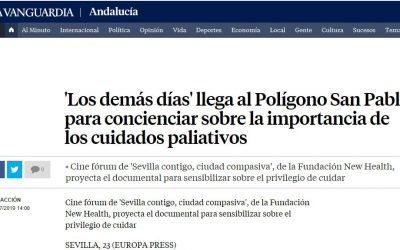 Cine Forum en San Pablo para concienciar sobre la importancia de los cuidados paliativos. (La Vanguardia 23/07/2019)