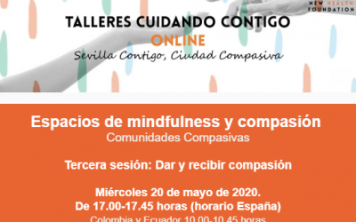Sesión online: «Dar y recibir compasión» (Espacios Mindfulness y compasión)