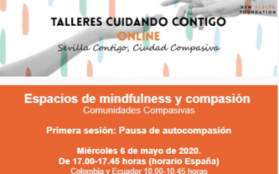 Sesión online: «Pauta de autocompasión» (Espacios Mindfullness y compasión)